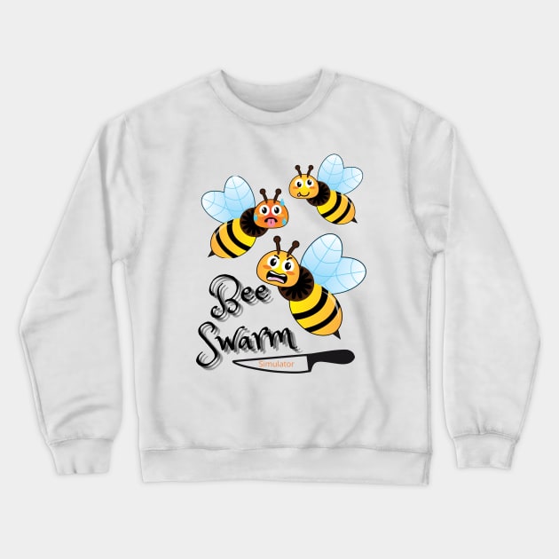 Bee swarm Crewneck Sweatshirt by KINGShut